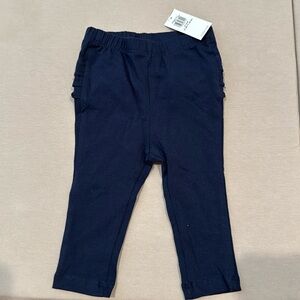 NWT Old Navy leggings for baby in navy blue (Size 6-12 months)